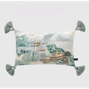 GobekUsa Crane Art Luxury Throw Pillow Case for Bed & Sofa