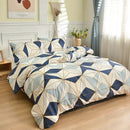 GobekUsa Geometric Stripes Bedding Set: Duvet Cover, Bed Sheets, Pillowcases