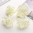 Blue and white hydrangea flowers 30pcs wedding decor living room by Decorbites