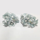 Blue and white hydrangea flowers 30pcs wedding decor living room by Decorbites
