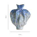 GobekUsa Irregular Porcelain Tulip Vase for Stylish Flower Arrangements