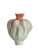 GobekUsa Irregular Porcelain Tulip Vase for Stylish Flower Arrangements