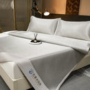 GobekUsa Cooling Bed Mat Set: Foldable, Skin-Friendly Sleeping Cushion with Elastic Band