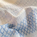 GobekUsa Cotton Jacquard Fitted Sheet Set with 2 Pillowcases, Dustproof & Anti-Slip