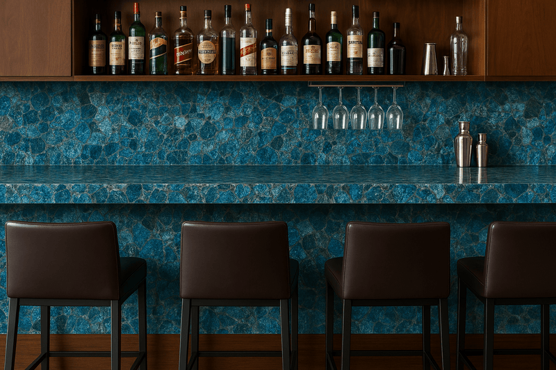 Blue Apatite Precious Stone