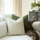 Stella Blue Floral Pillow Cover