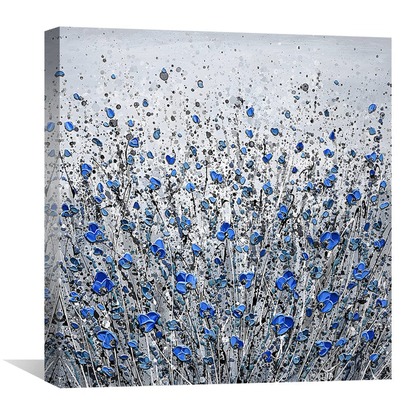 Blue Blossom Canvas