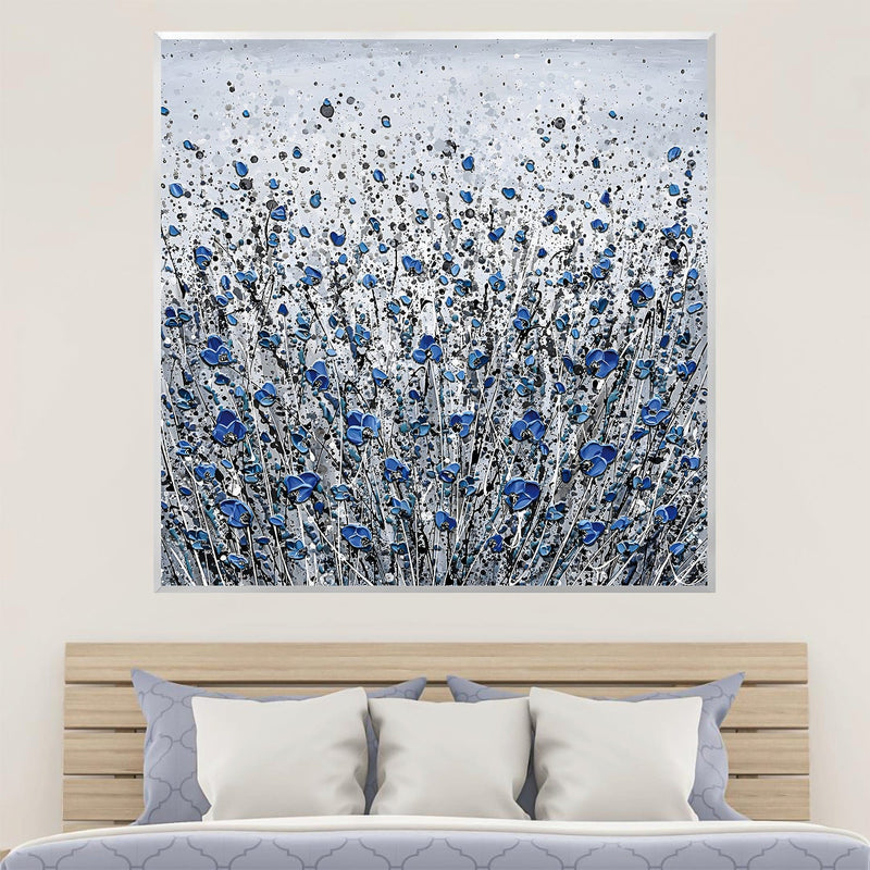 Blue Blossom Canvas