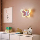 GobekUsa Butterfly Girl Cartoon Children Room Lamp with Energy-Saving LED for Bedroom