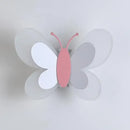 GobekUsa Butterfly Girl Cartoon Children Room Lamp with Energy-Saving LED for Bedroom
