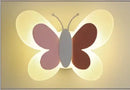 GobekUsa Butterfly Girl Cartoon Children Room Lamp with Energy-Saving LED for Bedroom