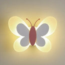 GobekUsa Butterfly Girl Cartoon Children Room Lamp with Energy-Saving LED for Bedroom