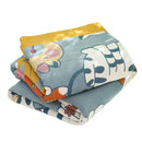 GobekUsa Cartoon Cat Summer Quilt - 100% Cotton Leisure Blanket