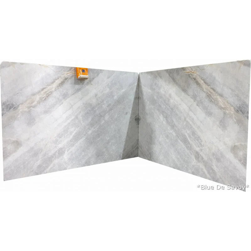 Blue De Savoy Bookmatching Polished Marble Slab