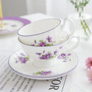 GobekUsa Blue Dream Tea Set: Cup, Saucer, Milk Jar, Sugar Bowl, Plates & More