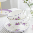 GobekUsa Blue Dream Tea Set: Cup, Saucer, Milk Jar, Sugar Bowl, Plates & More