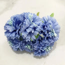 Blue flower cherry stamen berries bundle for living room decor by Decorbites