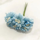 Blue flower stamen berries bundle for kitchen cake decor by Decorbites