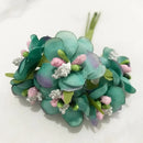 Blue flower stamen berries bundle for kitchen cake decor by Decorbites