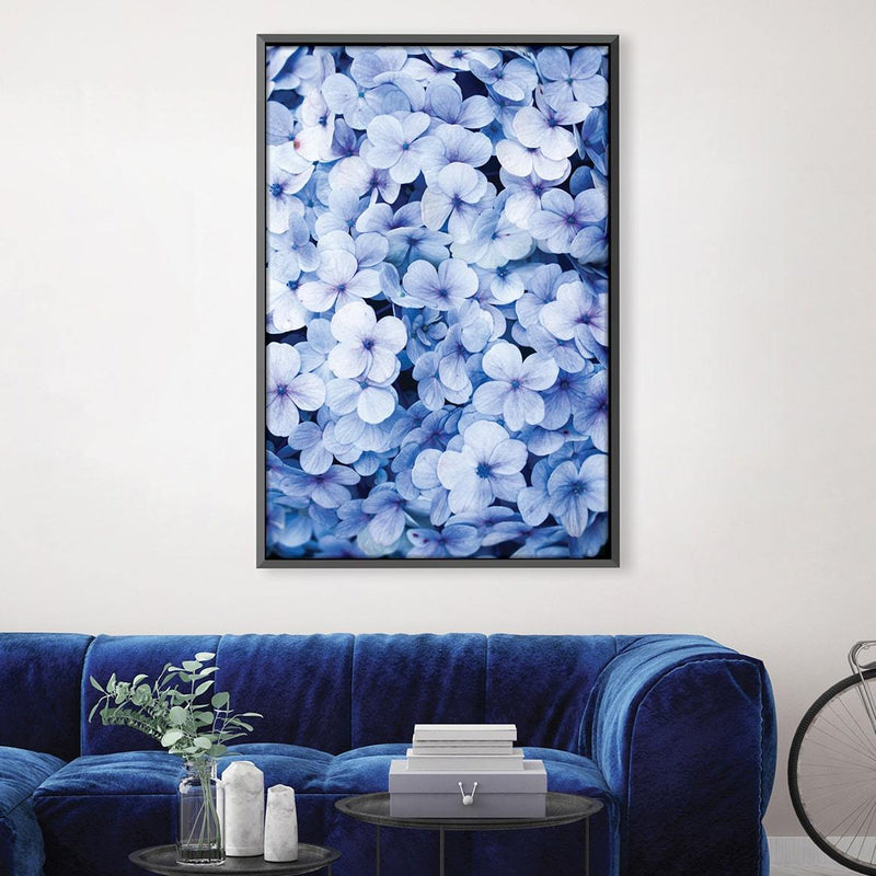 Blue Flowers Canvas