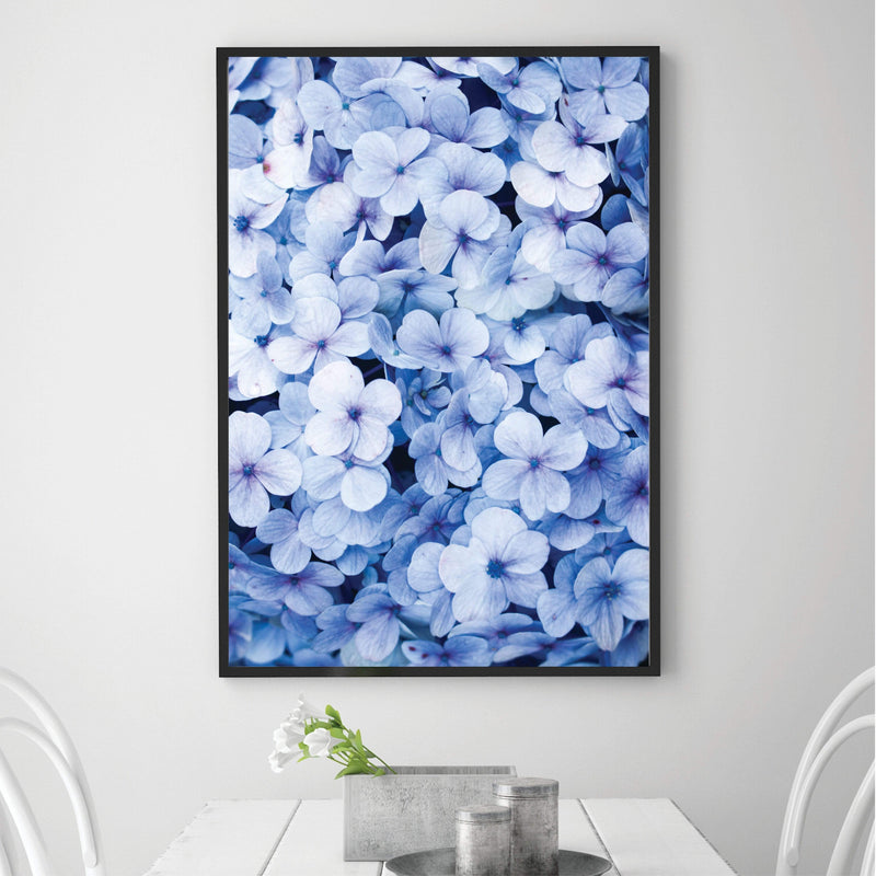 Blue Flowers Canvas