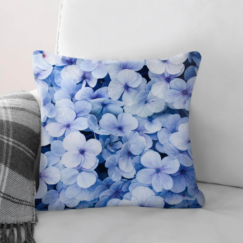 Blue Flowers Cushion