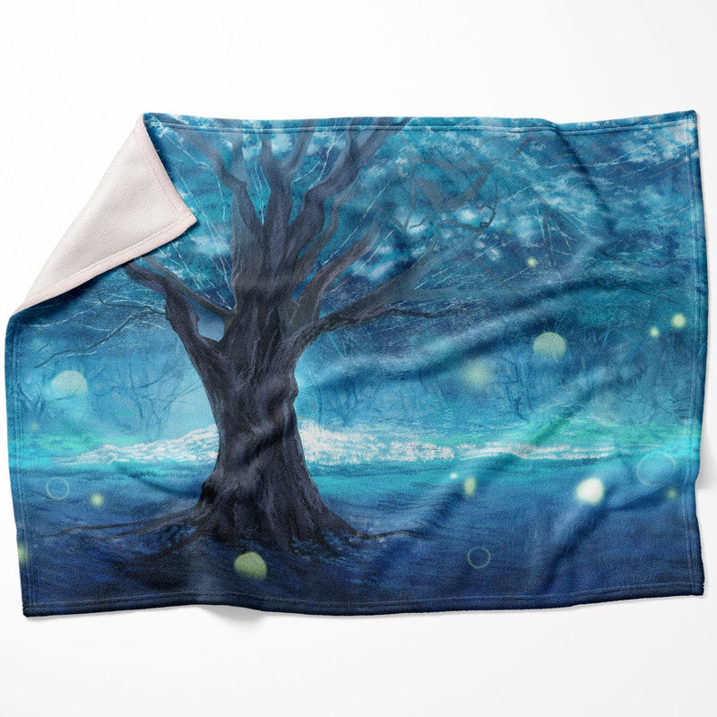 Blue Forest Blanket