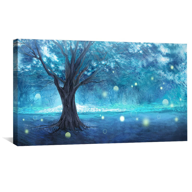 Blue Forest Canvas