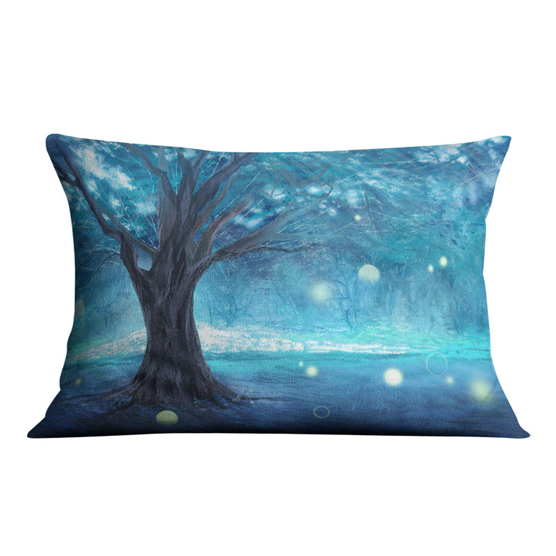 Blue Forest Cushion