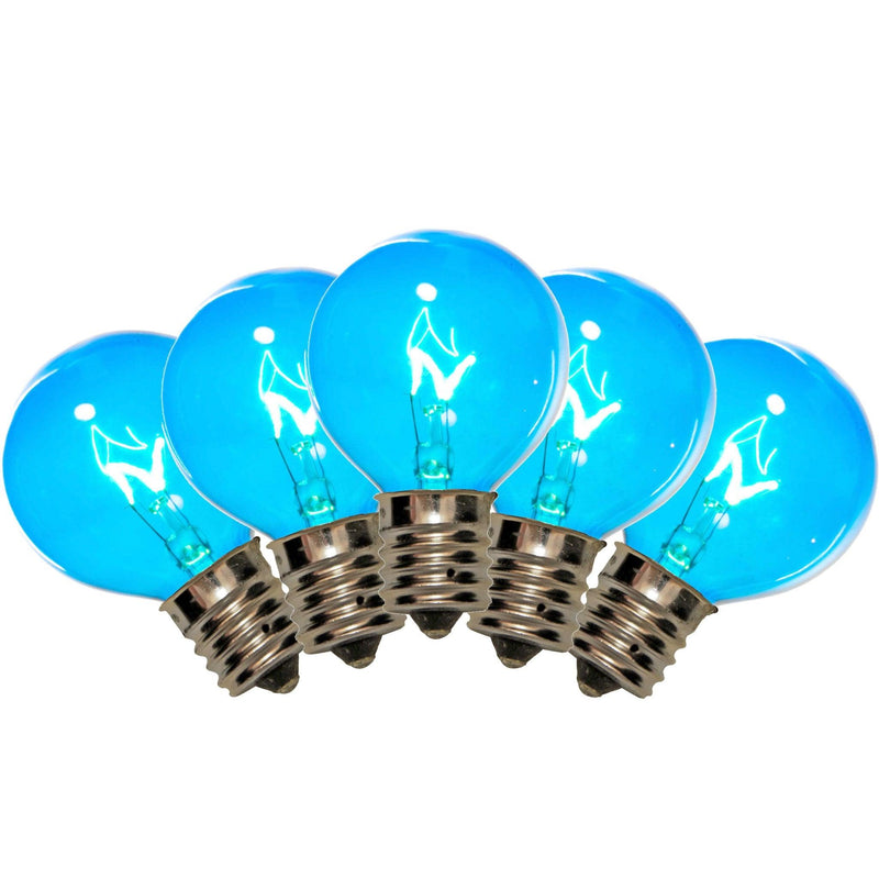 Blue G40 Light Bulbs