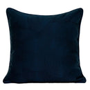 GobekUsa Blue Geometry Jacquard Pillow Cover 45x45cm Sofa Decoration