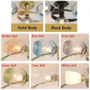 GobekUsa Glass Ball LED Chandeliers for Room Pendant Lights