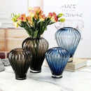 GobekUsa Blue Hot Air Balloon Vase, Lily Flower Arrangement Home Decoration