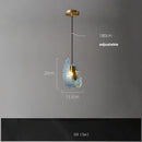 GobekUsa Blue Glass LED Pendant Lamps - Modern Designer Lighting