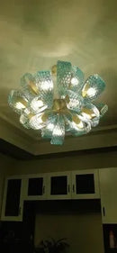 GobekUsa Blue Glass LED Pendant Lamps - Modern Designer Lighting