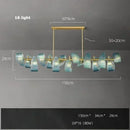 GobekUsa Blue Glass LED Pendant Lamps - Modern Designer Lighting