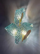 GobekUsa Blue Glass LED Pendant Lamps - Modern Designer Lighting