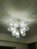 GobekUsa Blue Glass LED Pendant Lamps - Modern Designer Lighting