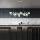 GobekUsa Blue Glass LED Pendant Lamps - Modern Designer Lighting