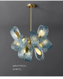 GobekUsa Blue Glass LED Pendant Lamps - Modern Designer Lighting