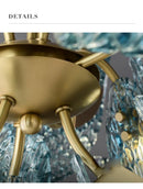 GobekUsa Blue Glass LED Pendant Lamps - Modern Designer Lighting