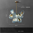 GobekUsa Blue Glass LED Pendant Lamps - Modern Designer Lighting