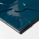 Blue Glossy Ceramic Accent Tiles 8x8