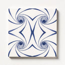 Blue Glossy Ceramic Tiles 6x6