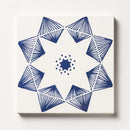 Blue Glossy Ceramic Tiles 6x6