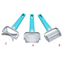 Blue & gray plastic dough cutter dumpling maker kitchen tool set by Decorbites