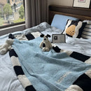 GobekUsa Cozy Skin-Friendly Flannel Sofa Blanket for All SeasonssetCellValue.