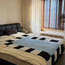 GobekUsa Cozy Skin-Friendly Flannel Sofa Blanket for All SeasonssetCellValue.