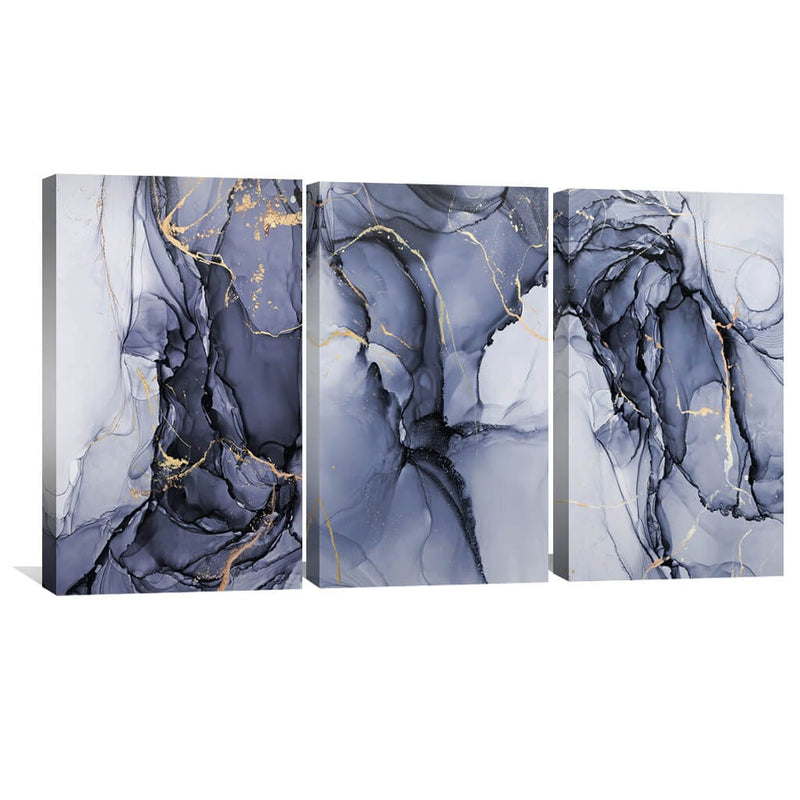 Blue Impression Canvas