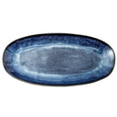 GobekUsa Blue Kiln Glazed Ceramic Sushi Plate